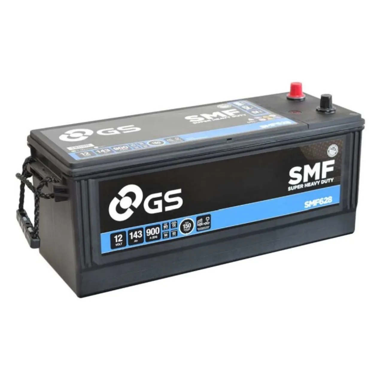 Batteria Truk Gs-yuasa SMF628 143 Ah. 900 A.