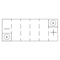 Batteria Yuasa 6n4-2a-4 6v.