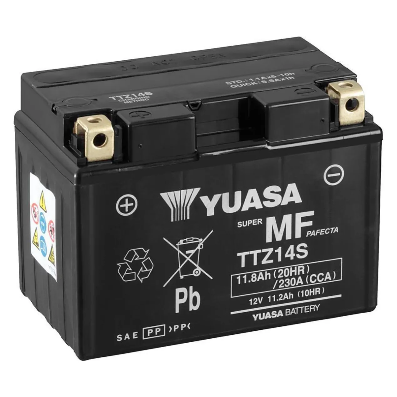 Batteria Yuasa Ttz14-s 12v. / 11.2ah. - Pronta All'uso