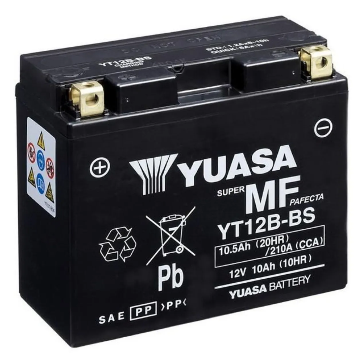 Batteria Yuasa Yt12b-bs - Pronta All'uso