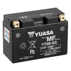 Batteria Yuasa Yt9b-bs Yt9b-4 Yt9b - Pronta All'uso