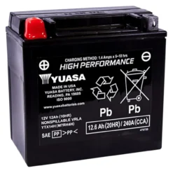 Batteria Yuasa Ytx14h 12v. / 12ah. (ex Ytx14h-bs) - Pronta All'uso