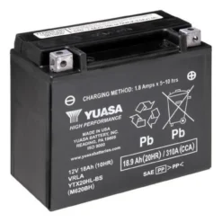 Batteria Yuasa Ytx20hl-bs 12v. - Pronta All'uso