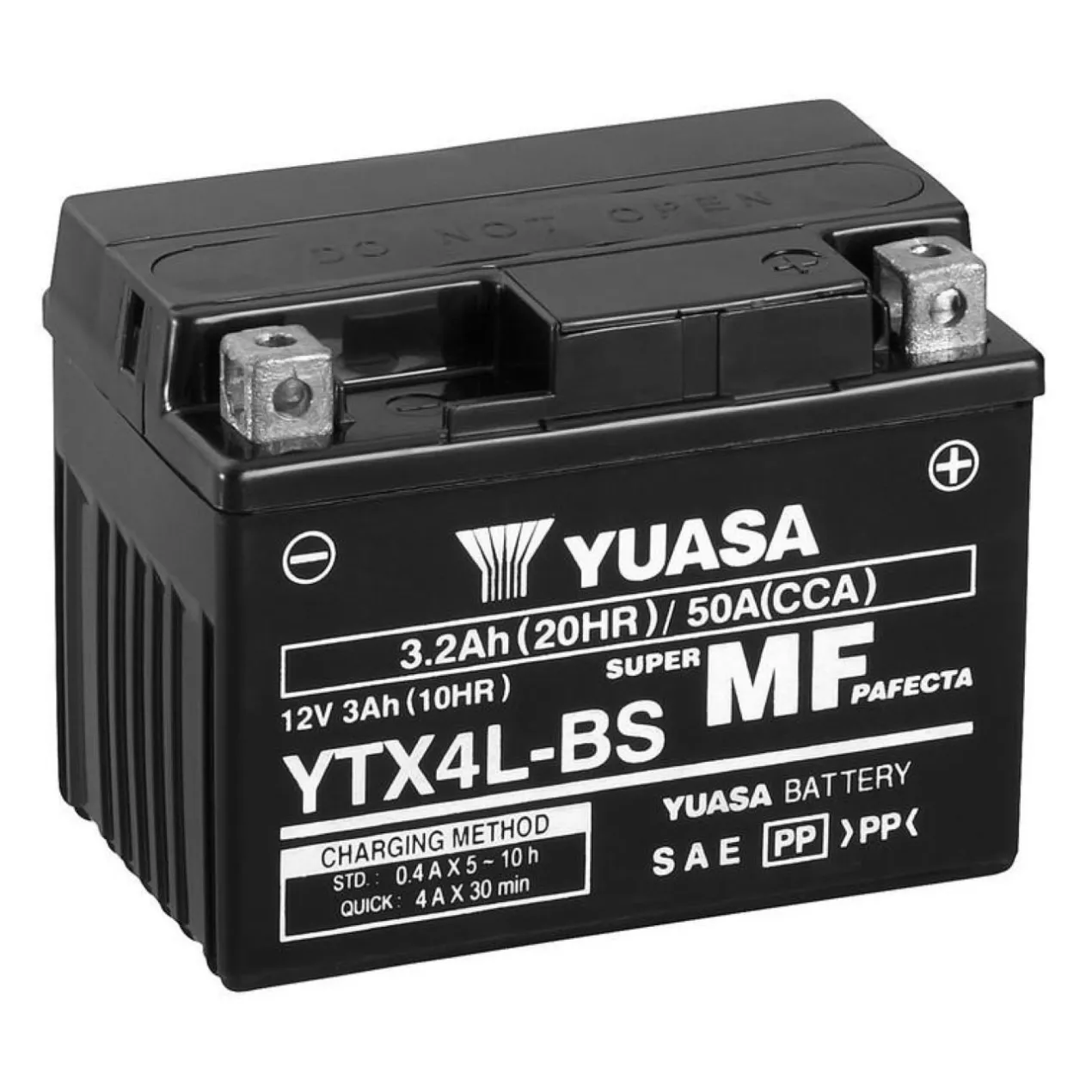 Batteria Yuasa Ytx4lbs - Pronta All'uso