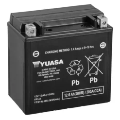 Batteria Yuasa Ytx14l-bs 12v. - Pronta All'uso