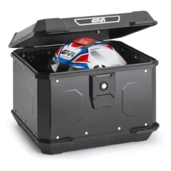 Bauletto Givi Alp44b Monolock 44lt Alluminio Nero