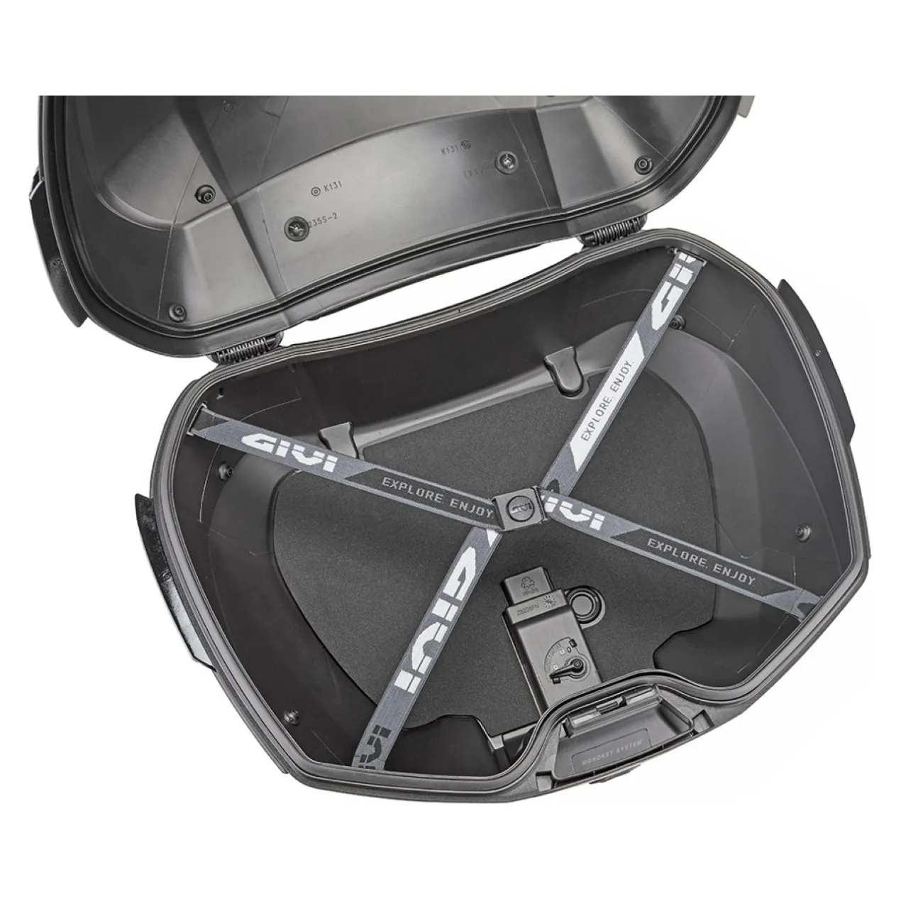 Bauletto Givi V49nb Monokey 49lt Catadiottri Fumè