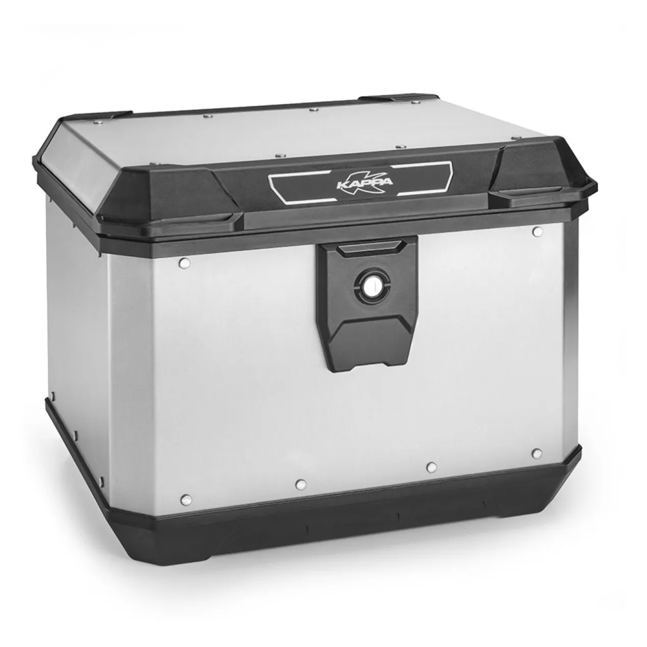 Bauletto Monolock Kappa Kmx500a 50lt Alluminio Nat.
