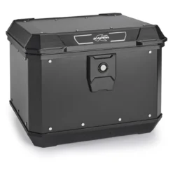 Bauletto Monolock Kappa Kmx500b 50lt Alluminio Nero