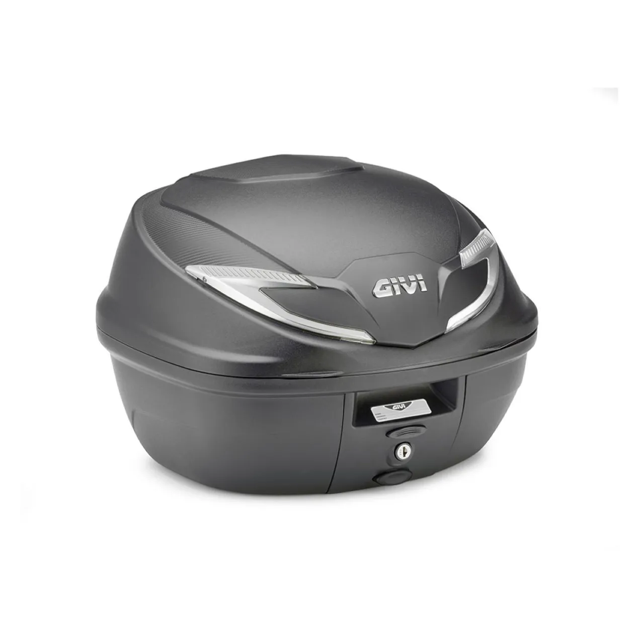 Bauletto Monolock 39l Nero Cattacchi Argento Givi B39nt