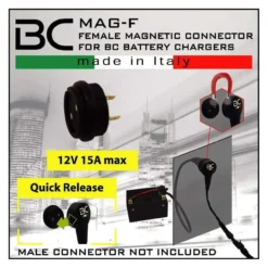Bc Mag-f Connettore Magnetico (f) Da Fissare Sul Veicolo