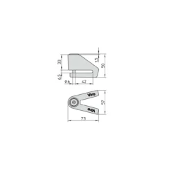 Blocca Disco Viro New Hardened 6 Mm