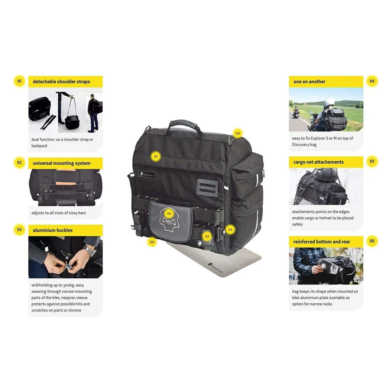 Borsa In Cordura Deemeed Discovery L 75lt