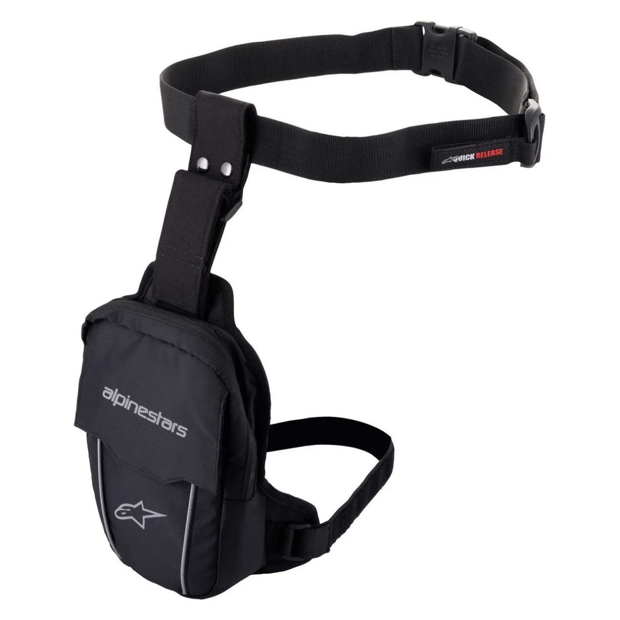 Borsello Da Gamba Alpinestars Access Thigh Bag Black Black