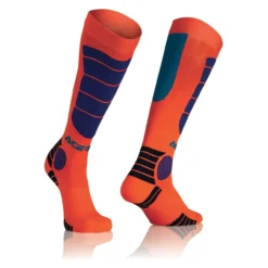 Calza Mx Impact Kid Acerbis Arancio/blu