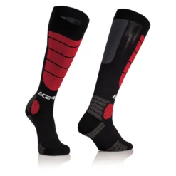 Calza Mx Impact Kid Acerbis Nero/rosso