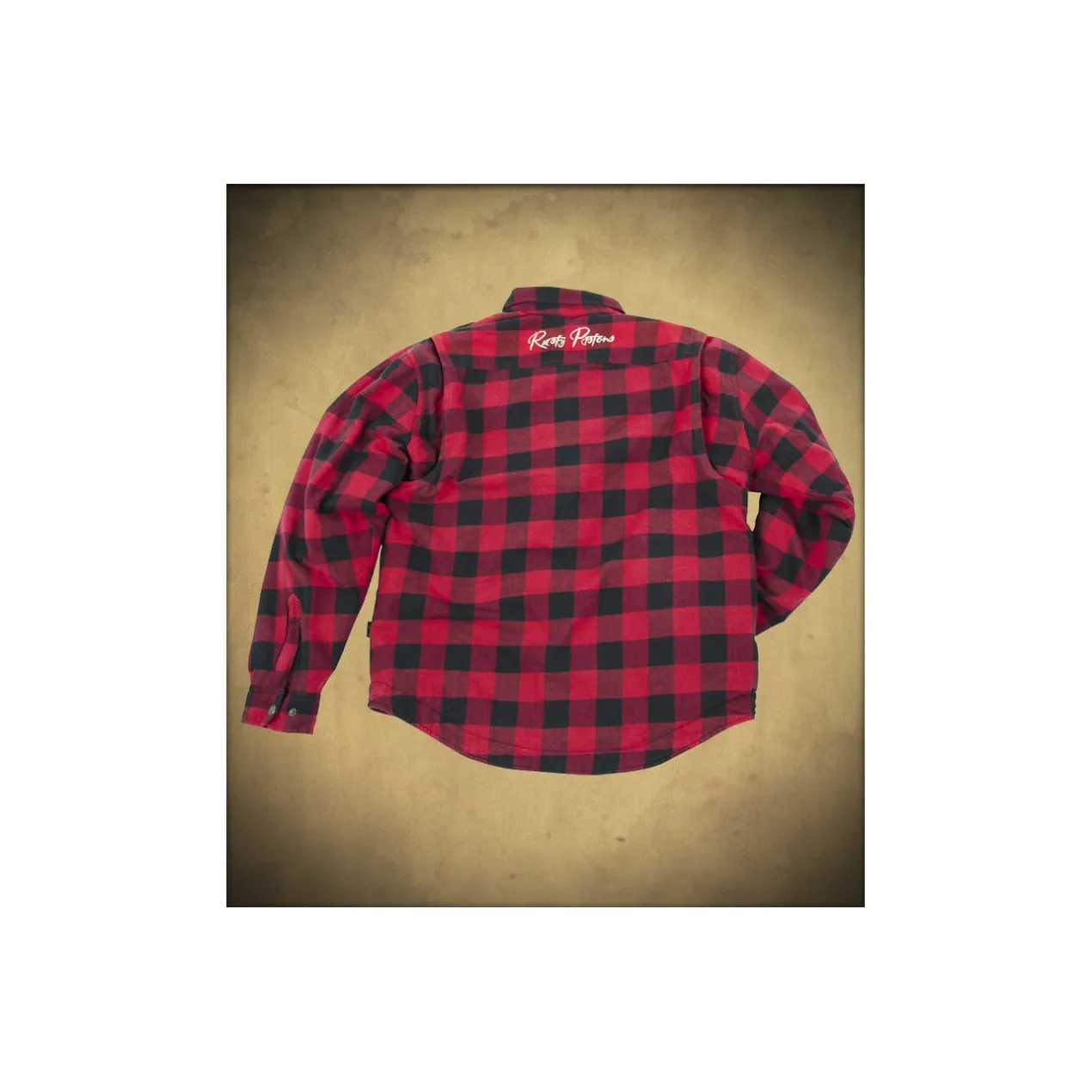 Camicia Tecnica Con Kevlar Rusty Pistons Bixby Rosso Fant