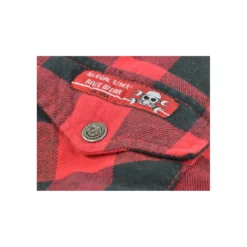Camicia Tecnica Con Kevlar Rusty Pistons Bixby Rosso Fant