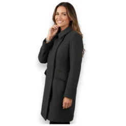 Cappotto Donna Elegante Impermeabile Tucanourbano Carmen Nero