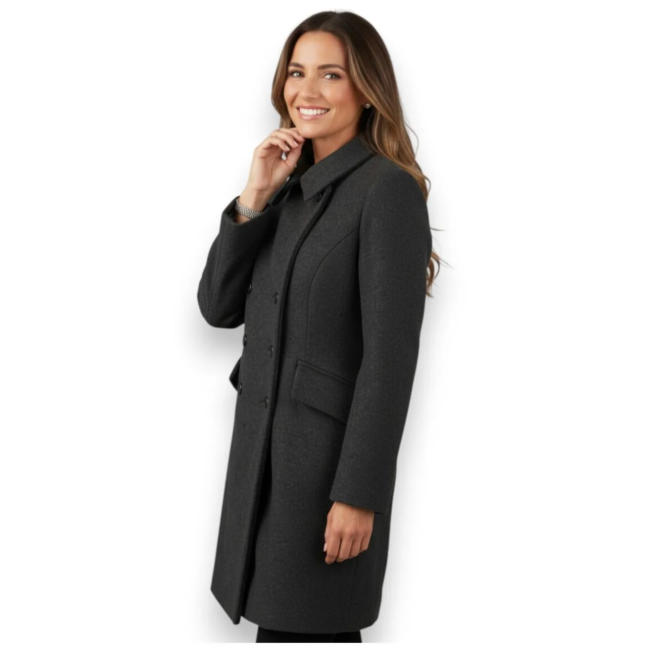 Cappotto Donna Elegante Impermeabile Tucanourbano Carmen Nero