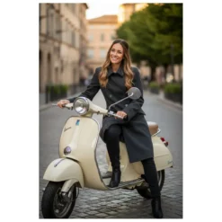 Cappotto Donna Elegante Impermeabile Tucanourbano Carmen Nero