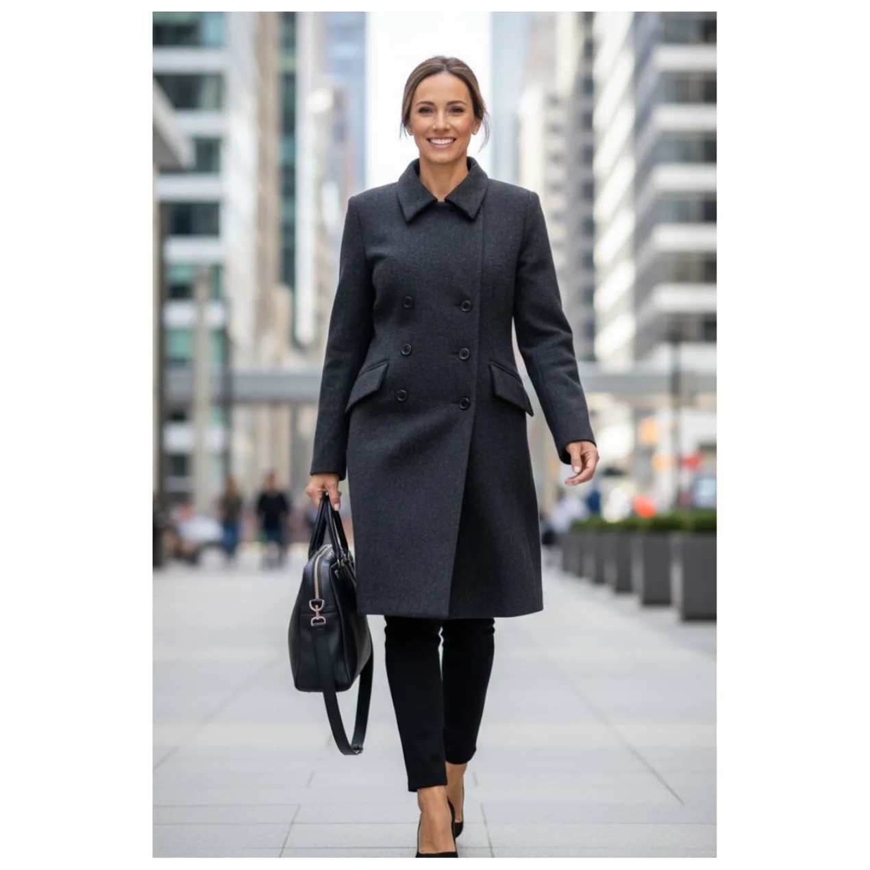 Cappotto Donna Elegante Impermeabile Tucanourbano Carmen Nero