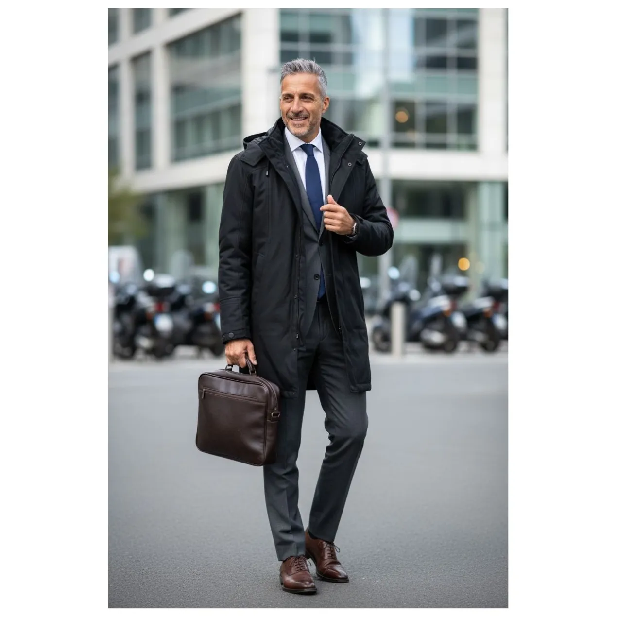 Cappotto Impermeabile 7/8 Held Wallstreet 6751 Nero