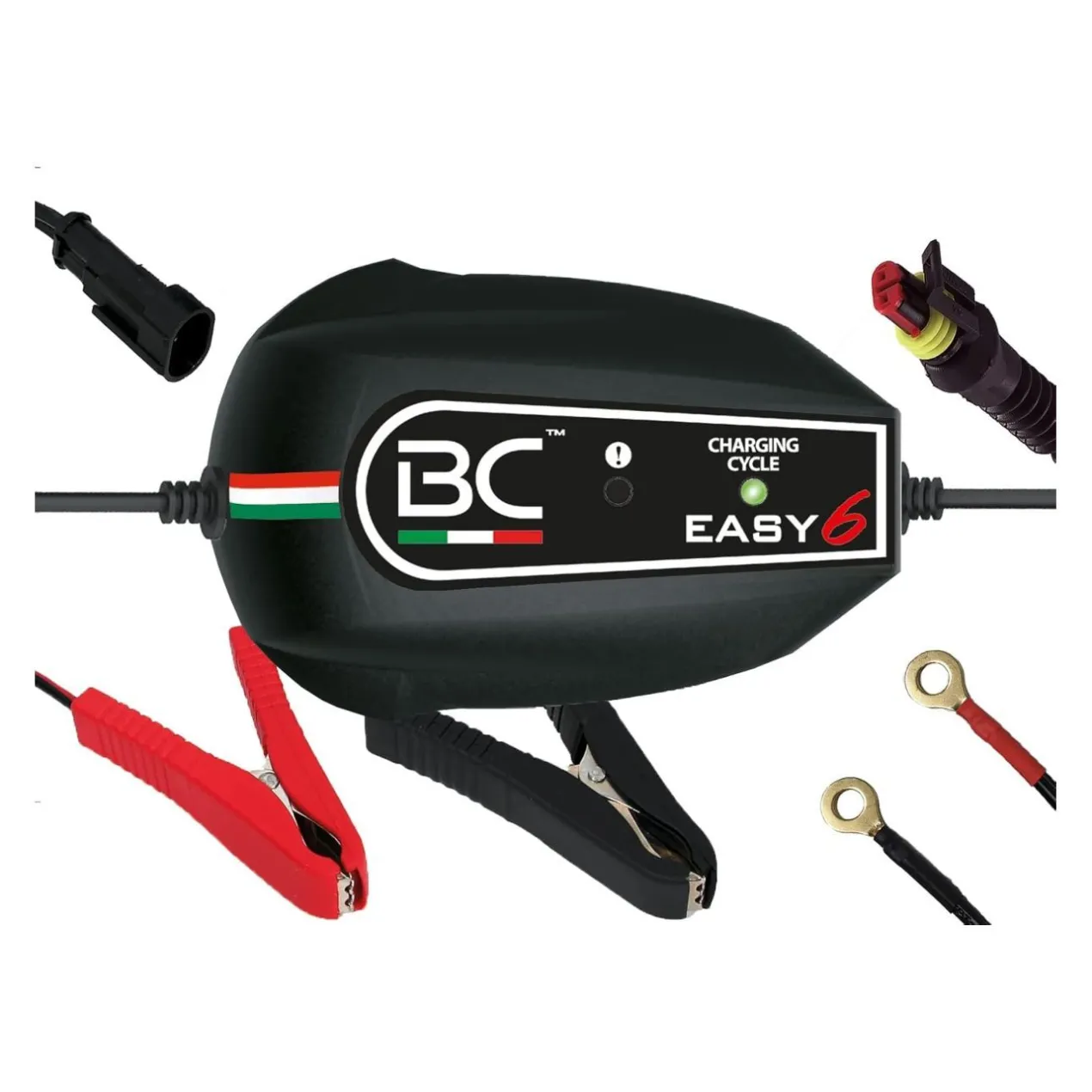 Carica Batterie Battery Controller Bc Easy 6 12v. 2 Attacchi Bc Battery