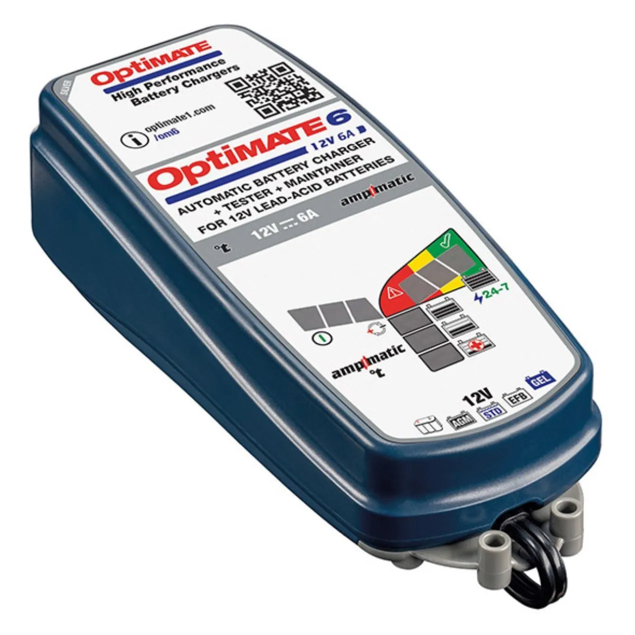 Carica Batterie Tecmate Optimate 6 Ampmatic 6a (tm360)