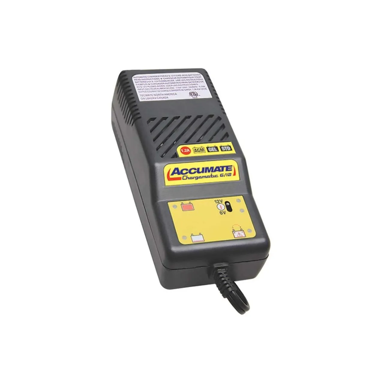 Caricabatteria Accumate 6v/12v 1.2a