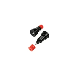 Caricabatteria Doppia Usb Fast Charge Din/standard Lampa