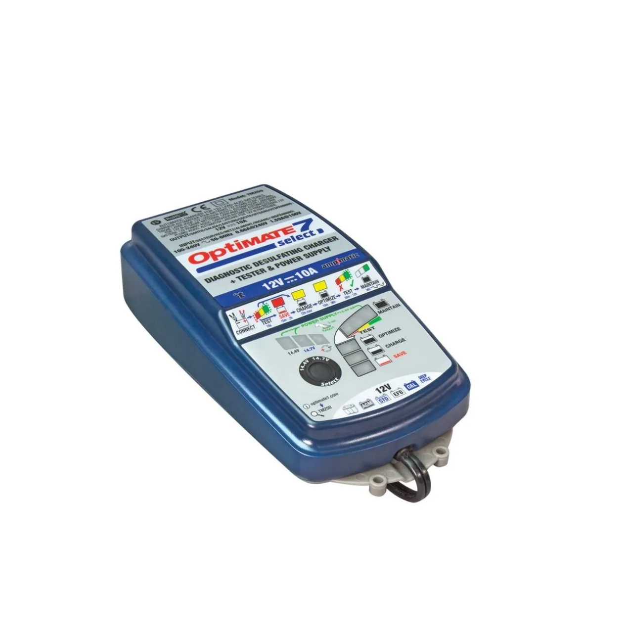 Caricabatterie Optimate 7 Select 12v/10a