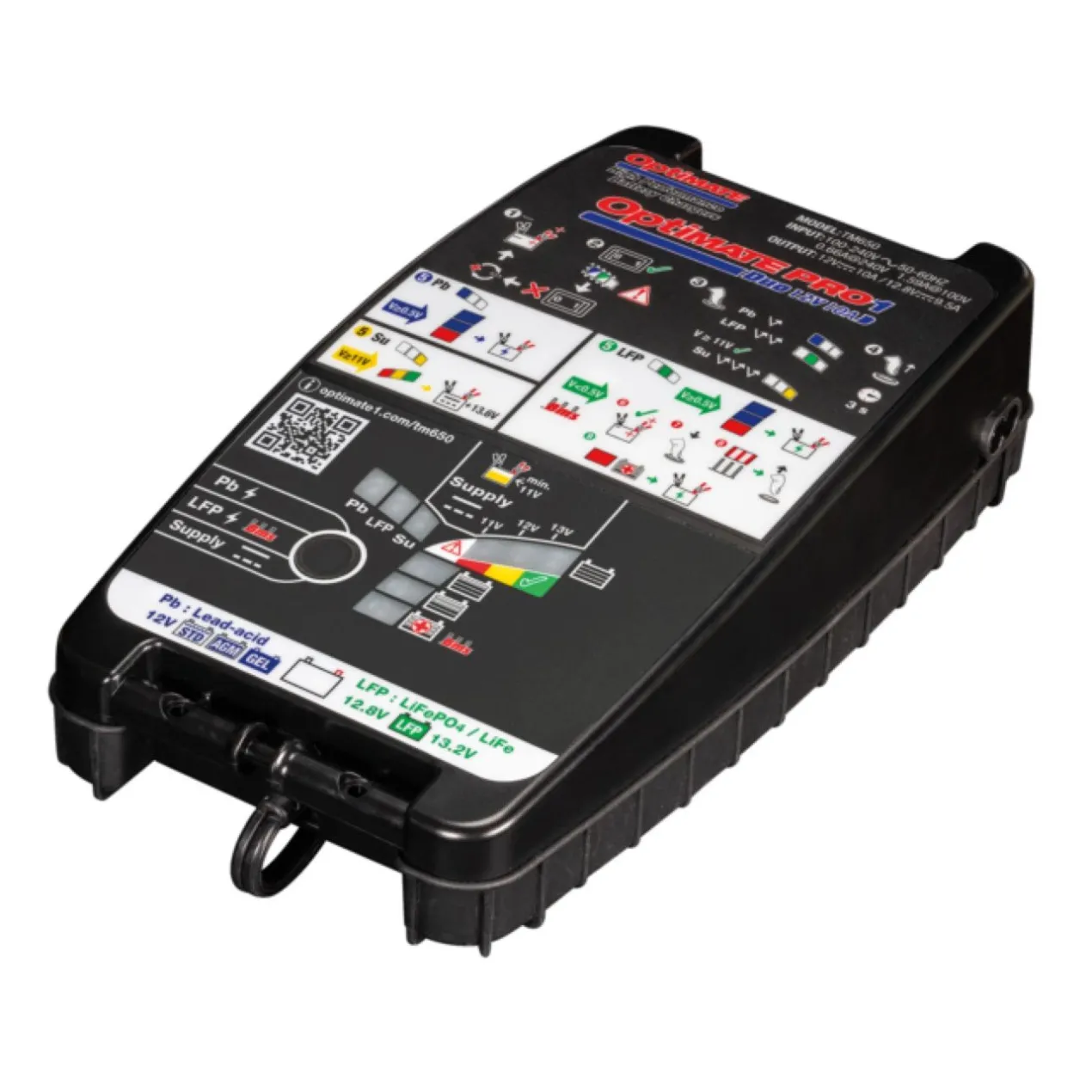 Caricabatterie Optimate Pro-1 Duo 10a