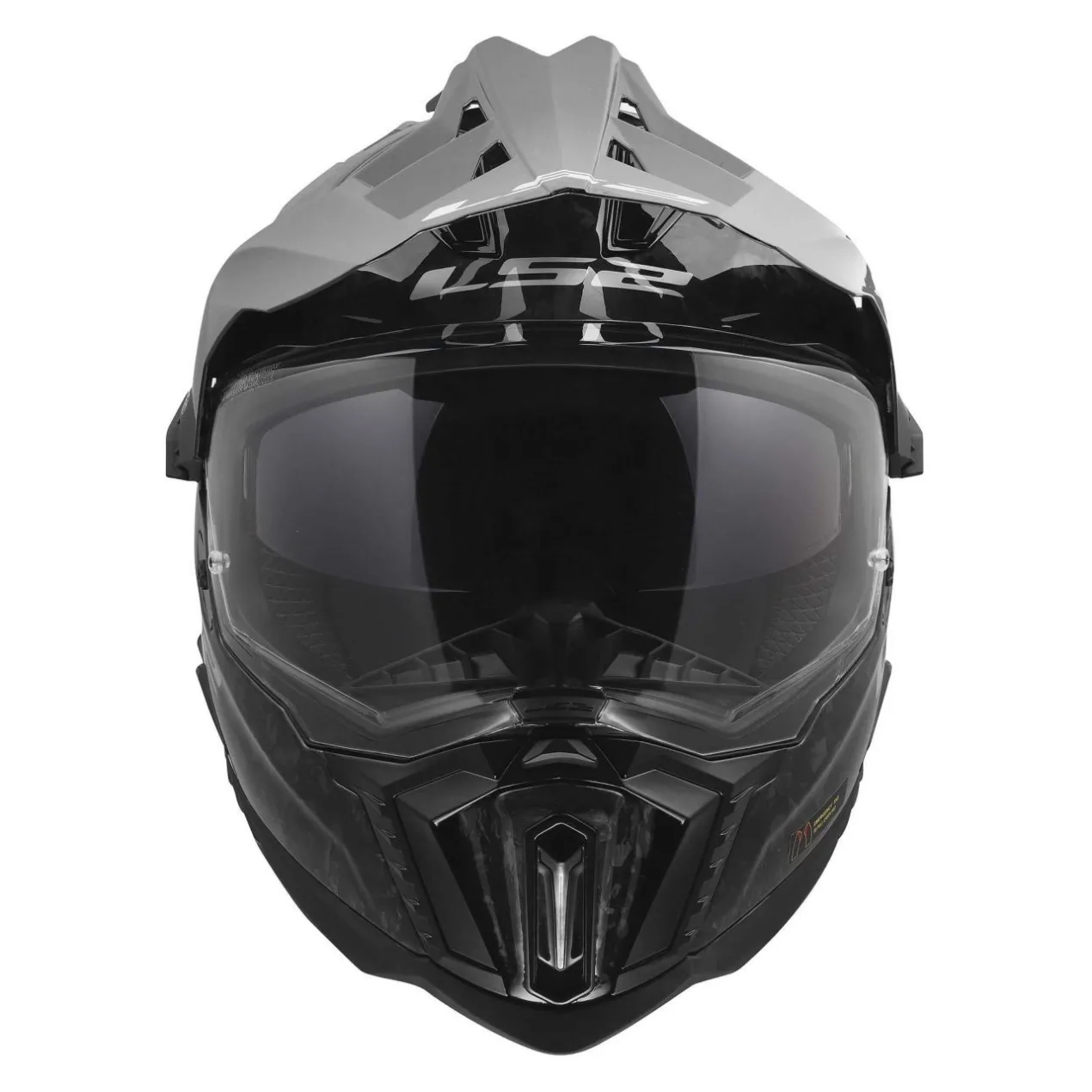Casco Adventure Ls2 Mx701 C Explorer Forged Carbon