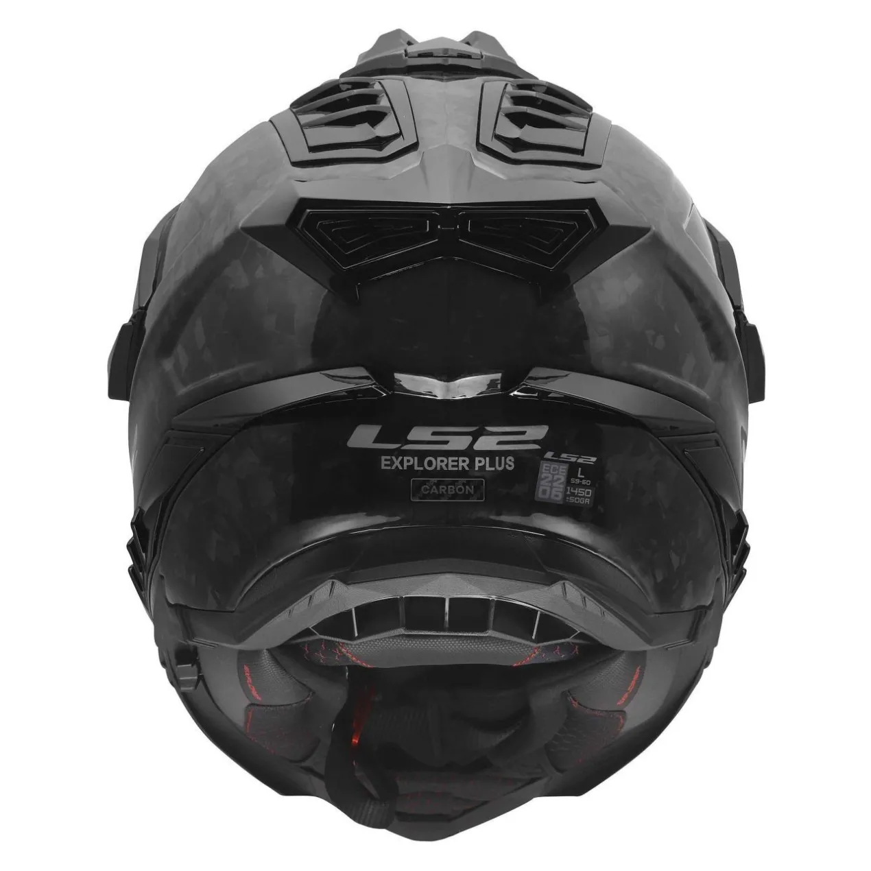 Casco Adventure Ls2 Mx701 C Explorer Forged Carbon