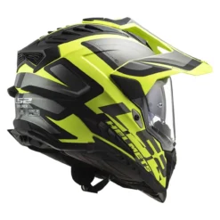 Casco Adventure Ls2 Mx701 Explorer Alter Matt Black H-v Yello