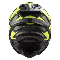 Casco Adventure Ls2 Mx701 Explorer Alter Matt Black H-v Yello