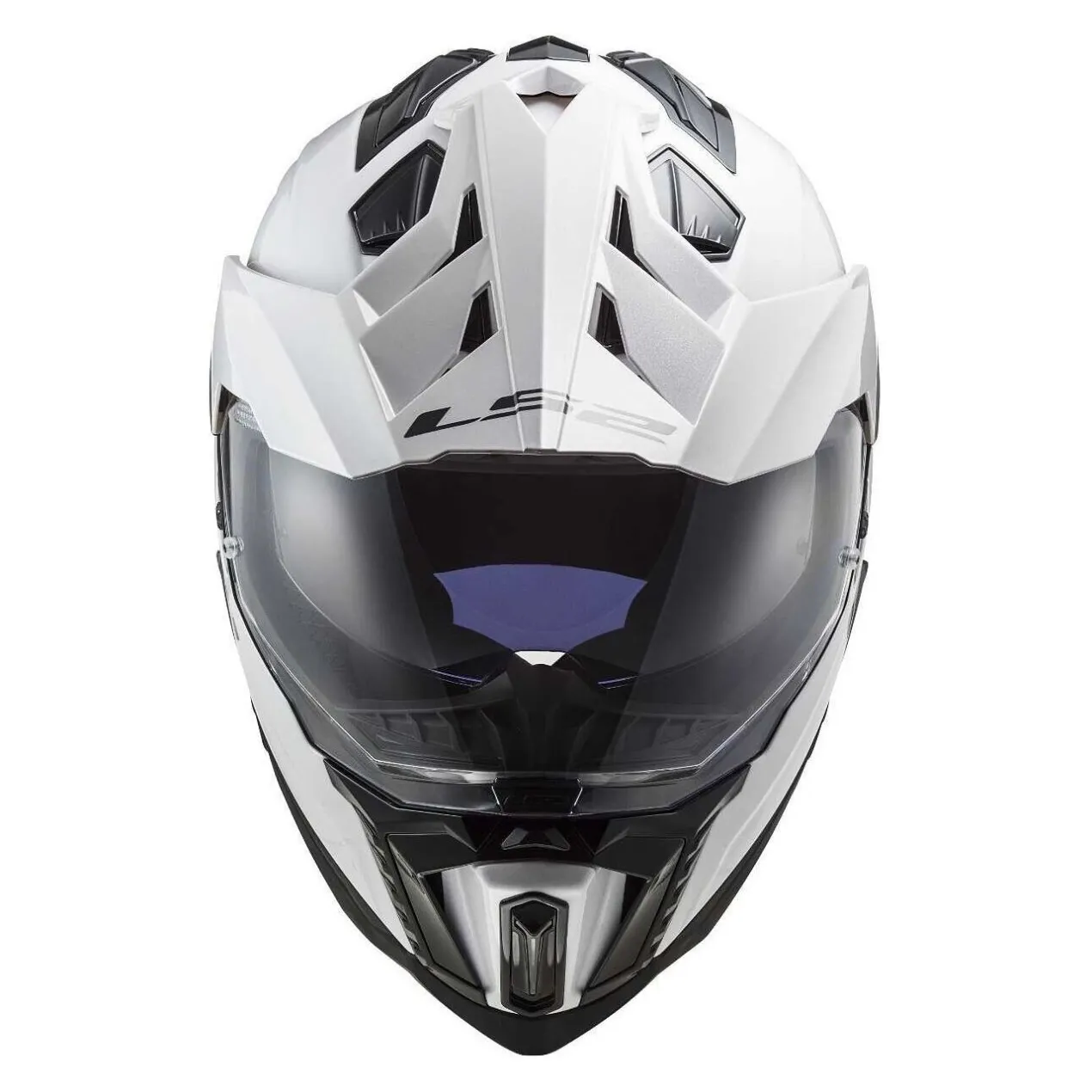 Casco Adventure Ls2 Mx701 Explorer Solid White
