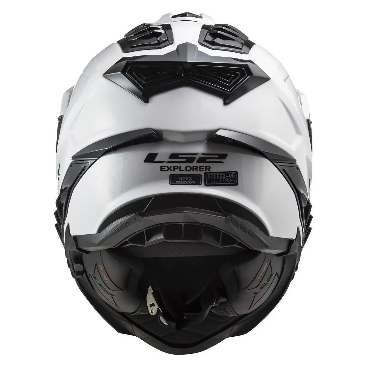 Casco Adventure Ls2 Mx701 Explorer Solid White