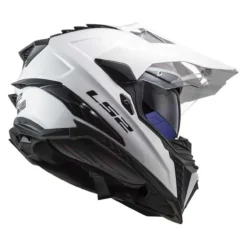 Casco Adventure Ls2 Mx701 Explorer Solid White