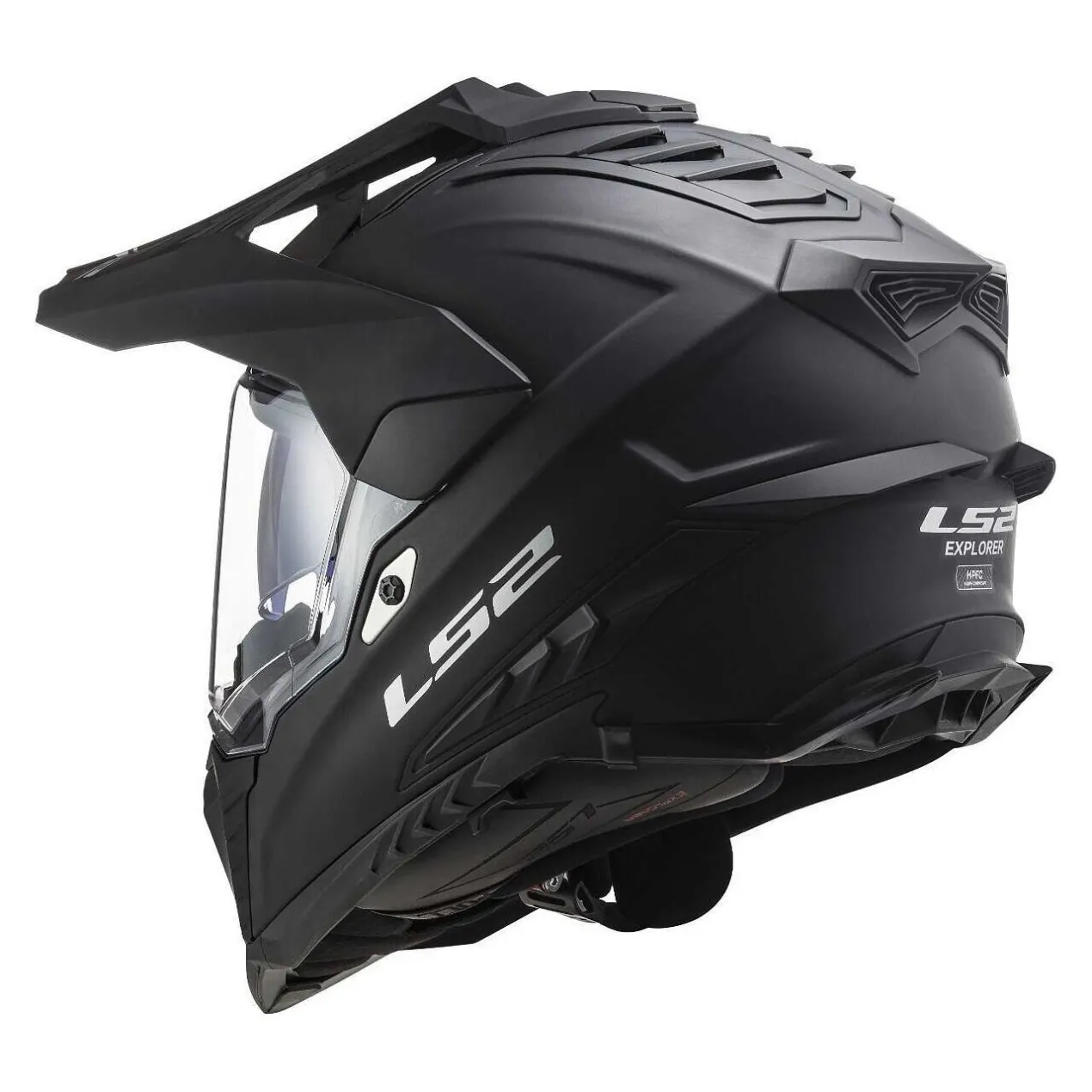 Casco Adventure Ls2 Mx701 Explorer Solid Matt Black