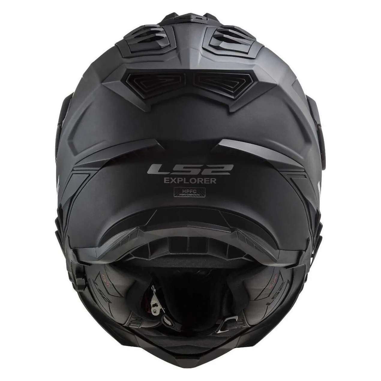 Casco Adventure Ls2 Mx701 Explorer Solid Matt Black