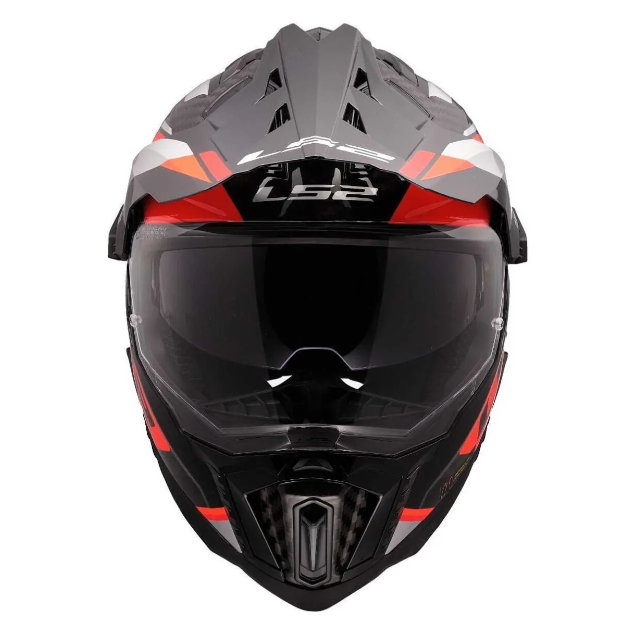 Casco Adventure Ls2 Mx701 Explorer C Frontier II Red