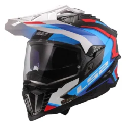Casco Adventure Ls2 Mx701 Explorer C Frontier II White Blue