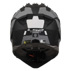 Casco Adventure Ls2 Mx702 Pioneer II Hill Matt Black White