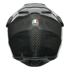 Casco Agv Ax9 E2206 Mono Glossy Carbon