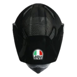 Casco Agv Ax9 E2206 Mono Glossy Carbon