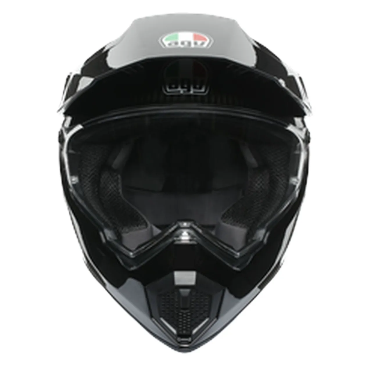 Casco Agv Ax9 E2206 Mono Glossy Carbon