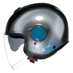 Casco Agv Eteres E2206 Levanto Black/silver/blue