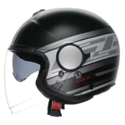 Casco Agv Eteres E2206 Mondello Matt Black/grey